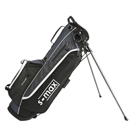 Skymax Lite Golf Stand Bag 2025 - Black / Grey / White Grey