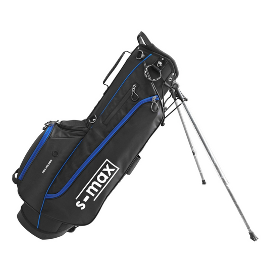 Skymax Lite Golf Stand Bag 2025 - Black / Blue / White Blue