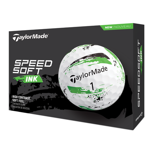 TaylorMade Golf SpeedSoft Golf Balls 2024 - Ink Green   
