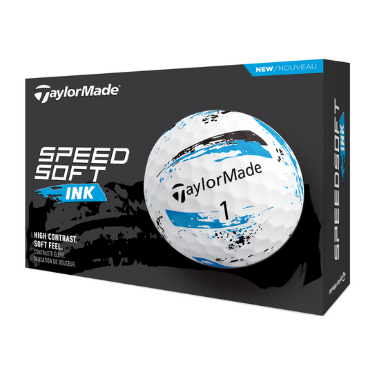 TaylorMade Golf SpeedSoft Golf Balls 2024 - Ink Blue   