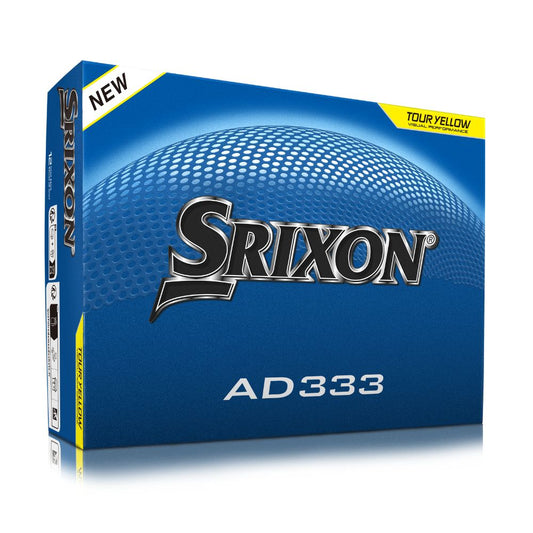 Srixon AD333 12 Golf Balls 2026 - Yellow Yellow