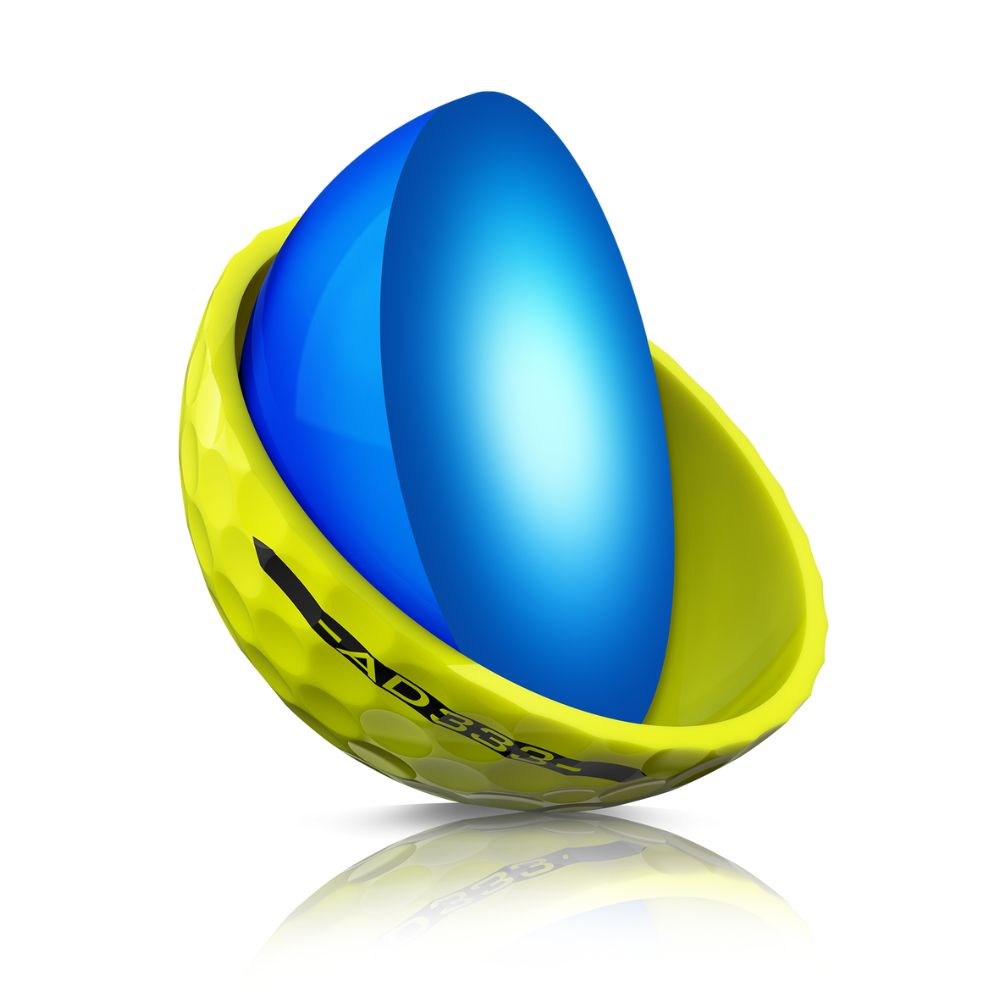Srixon AD333 12 Golf Balls 2026 - Yellow