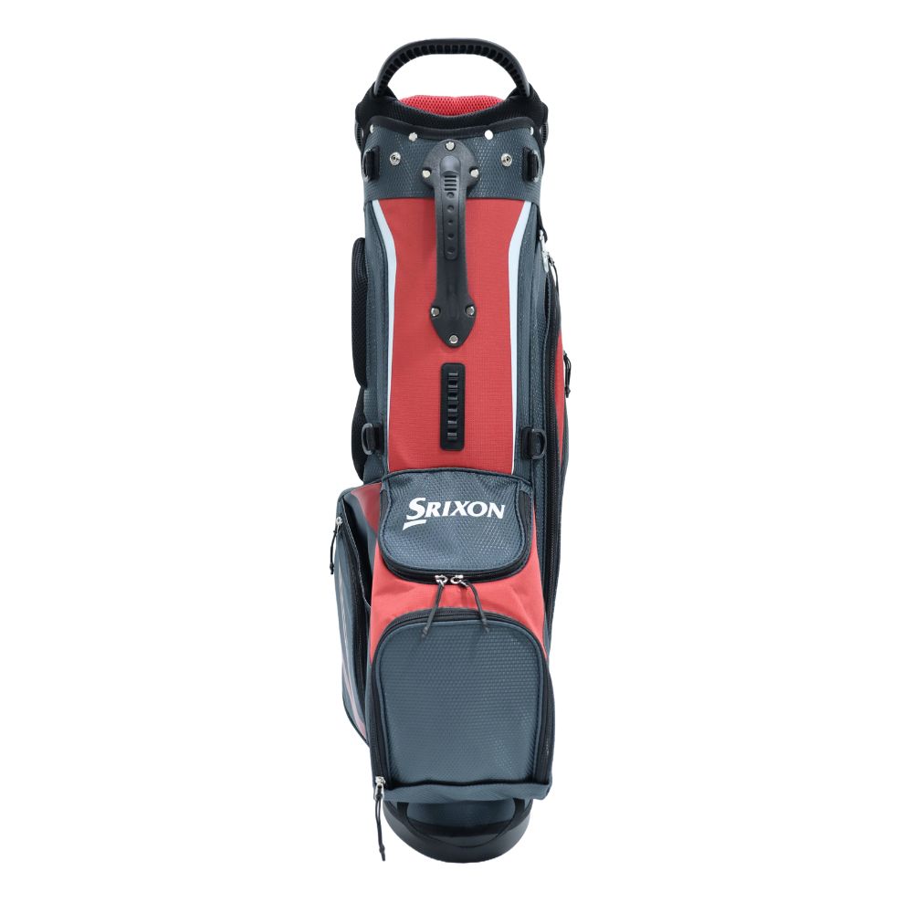 Srixon Golf Saturday Stand Bag 2026 - Charcoal / Red