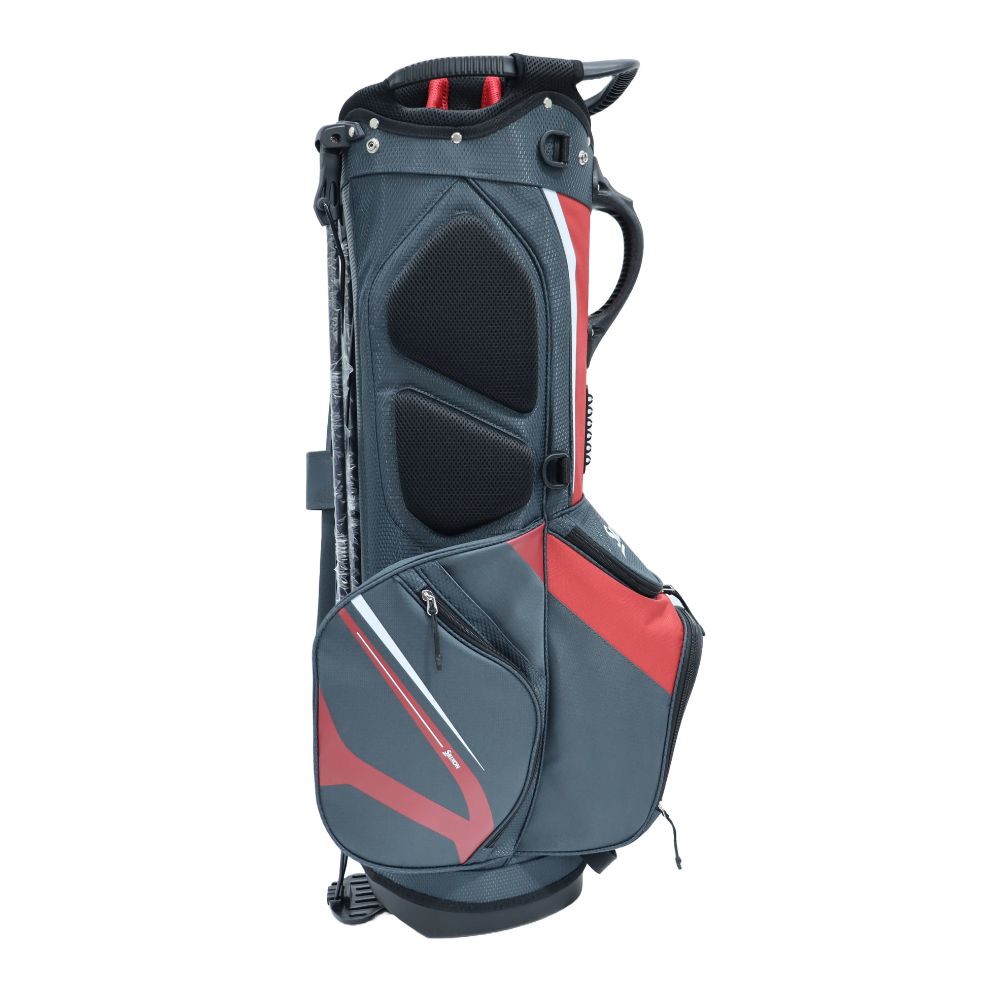 Srixon Golf Saturday Stand Bag 2026 - Charcoal / Red