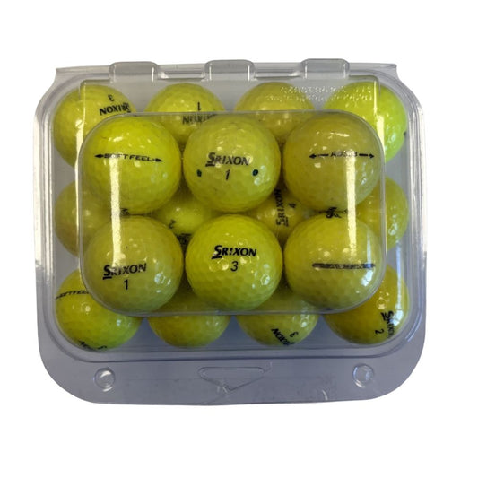 Srixon Grade C Recycled Golf Balls - 24 Pack - Yellow