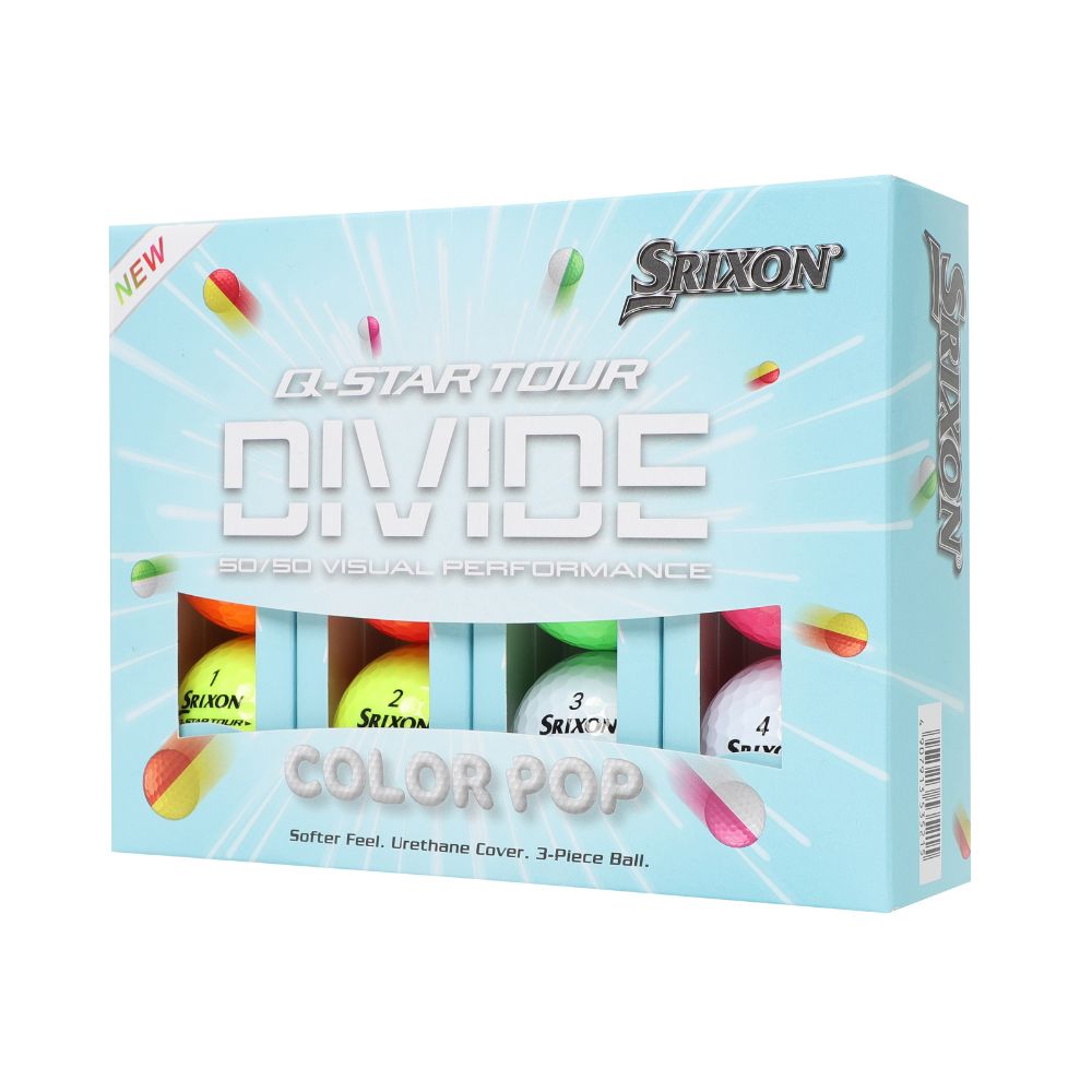 Srixon Q Star Tour 6 Divide Golf Balls 2026 - Multi Multi