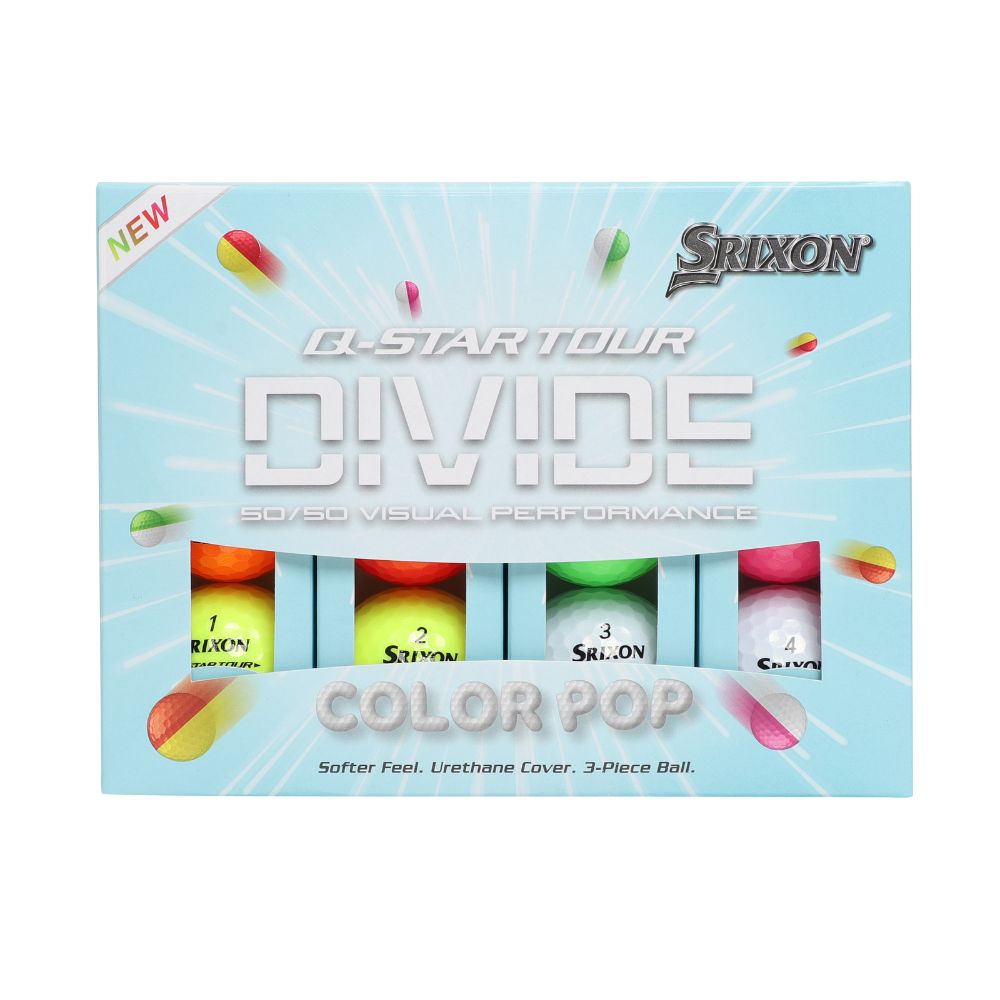 Srixon Q Star Tour 6 Divide Golf Balls 2026 - Multi