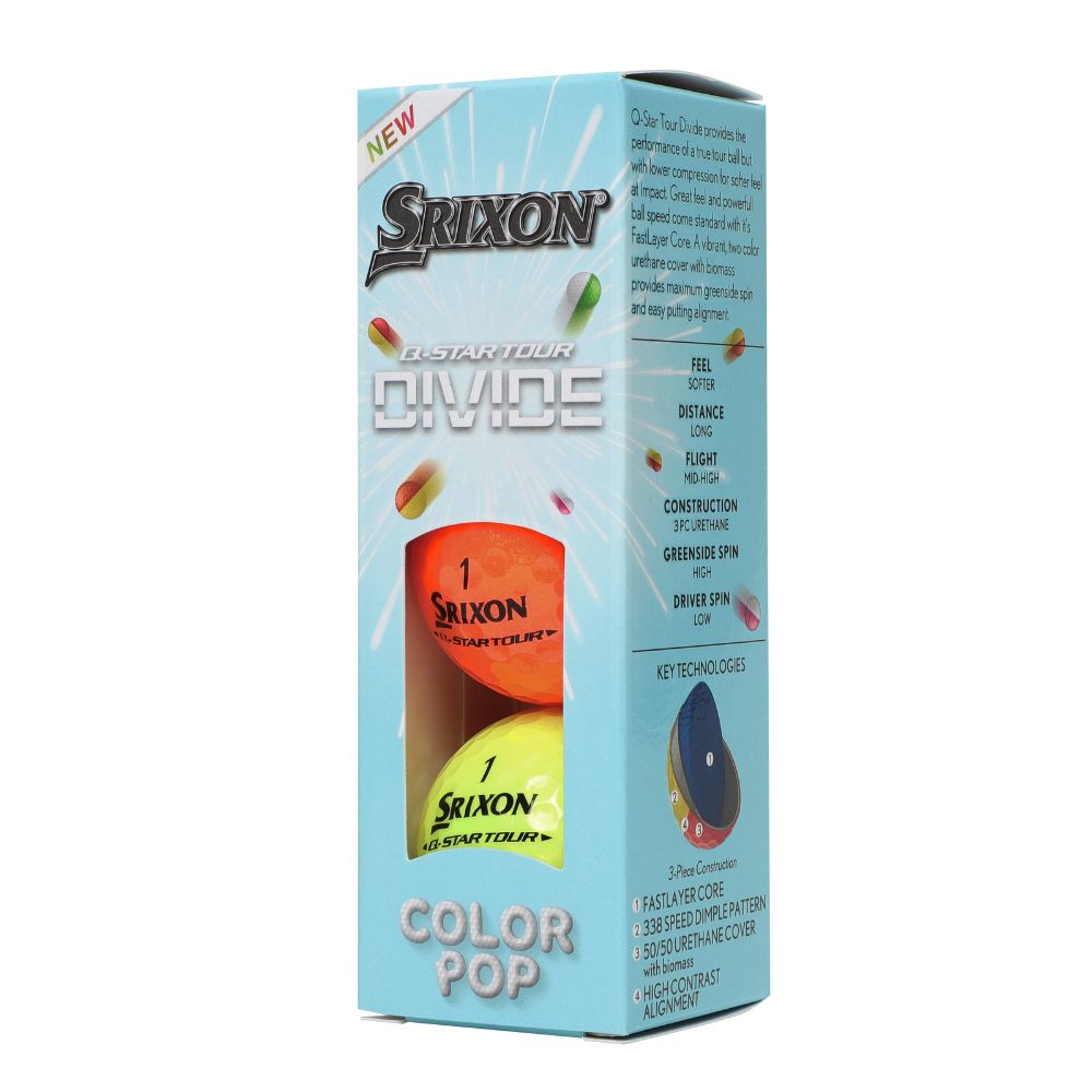 Srixon Q Star Tour 6 Divide Golf Balls 2026 - Multi
