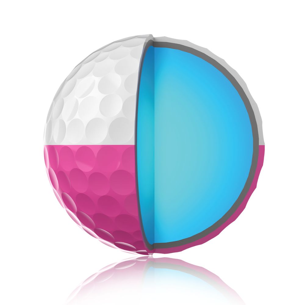 Srixon Q Star Tour 6 Divide Golf Balls 2026 - White / Pink