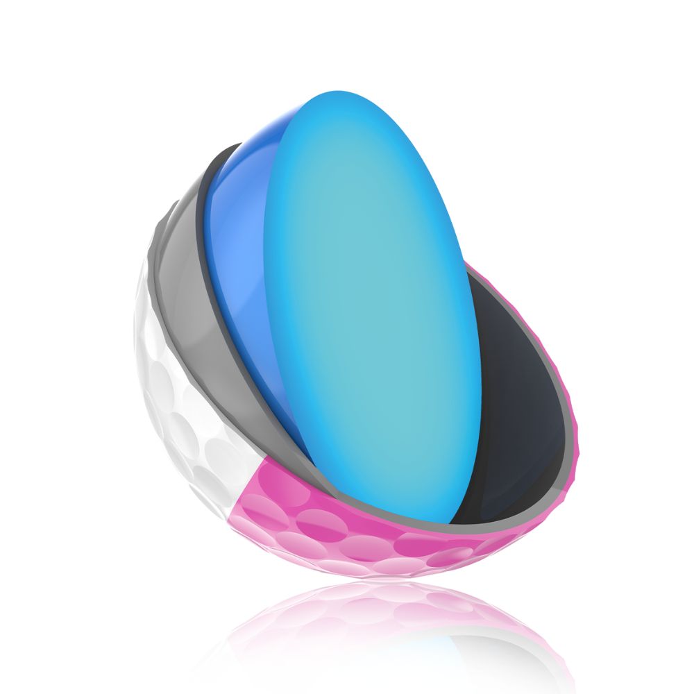 Srixon Q Star Tour 6 Divide Golf Balls 2026 - White / Pink