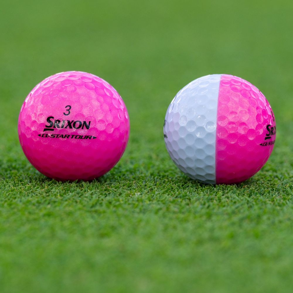 Srixon Q Star Tour 6 Divide Golf Balls 2026 - White / Pink