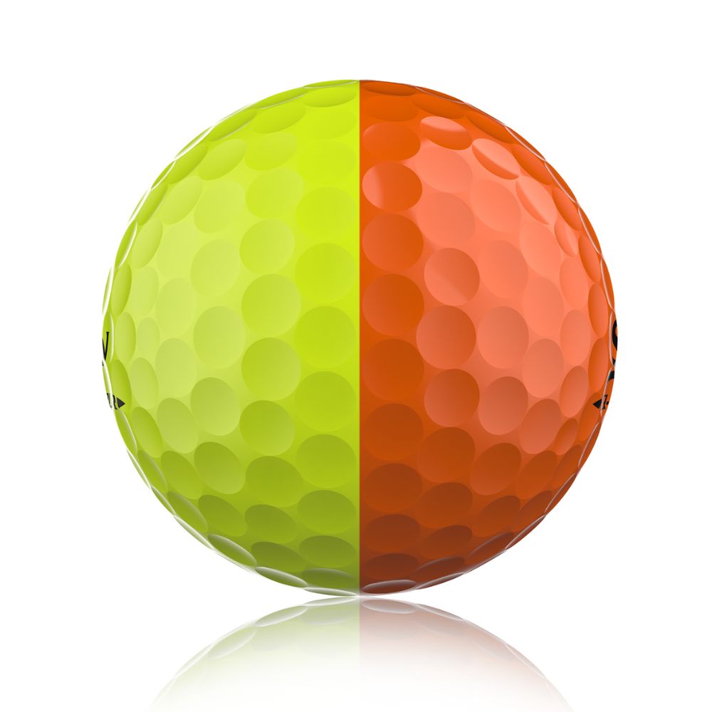 Srixon Q Star Tour 6 Divide Golf Balls 2026 - Yellow / Orange