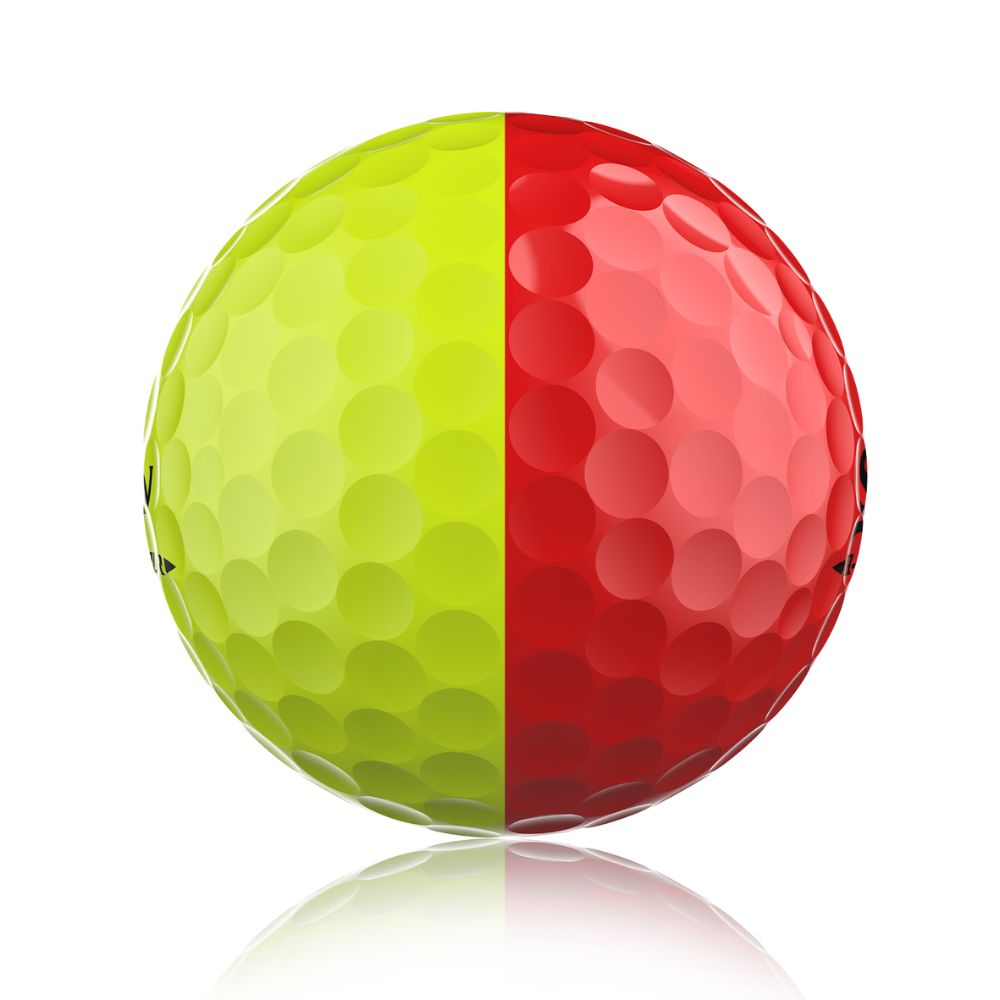 Srixon Q Star Tour 6 Divide Golf Balls 2026 - Yellow / Red