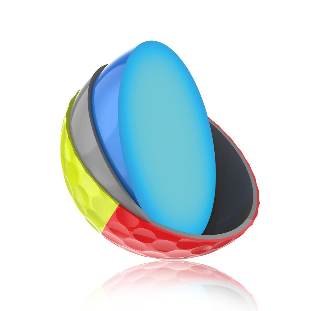 Srixon Q Star Tour 6 Divide Golf Balls 2026 - Yellow / Red