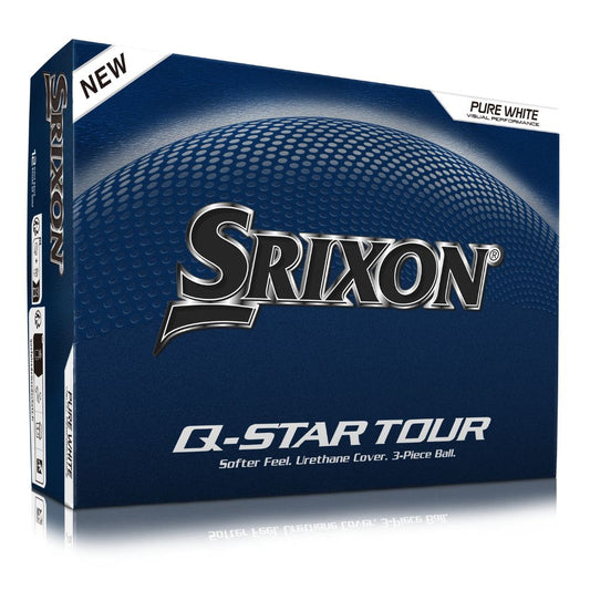 Srixon Q Star Tour 6 Golf Balls 2026 - White White