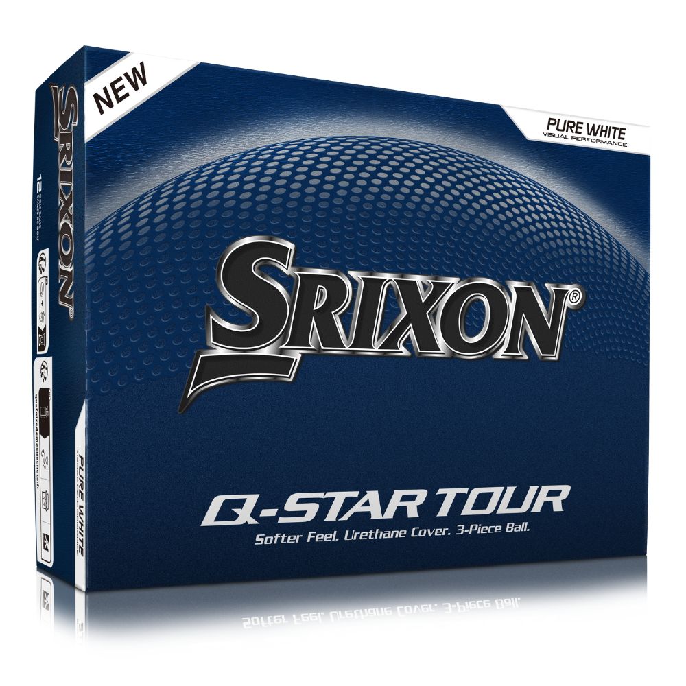 Srixon Q Star Tour Golf Balls 2 Dozen Pack - White Personalised