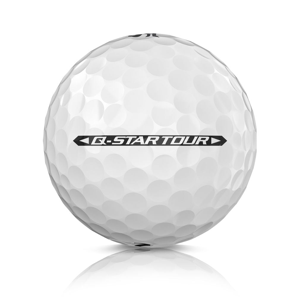 Srixon Q Star Tour Golf Balls 2 Dozen Pack - White Personalised