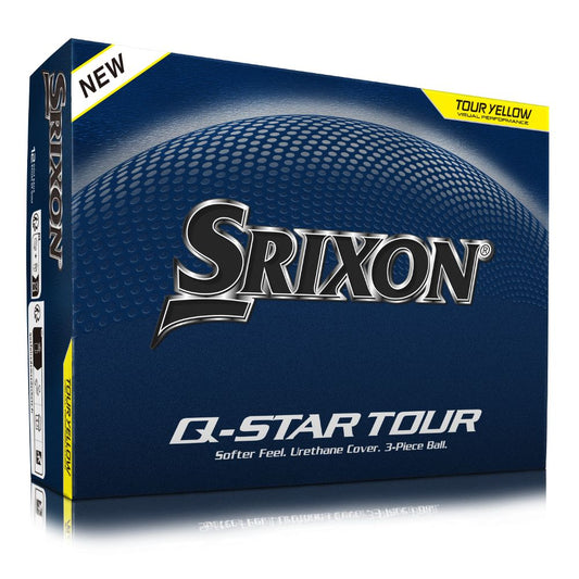 Srixon Q Star Tour 6 Golf Balls 2026 - Yellow Yellow
