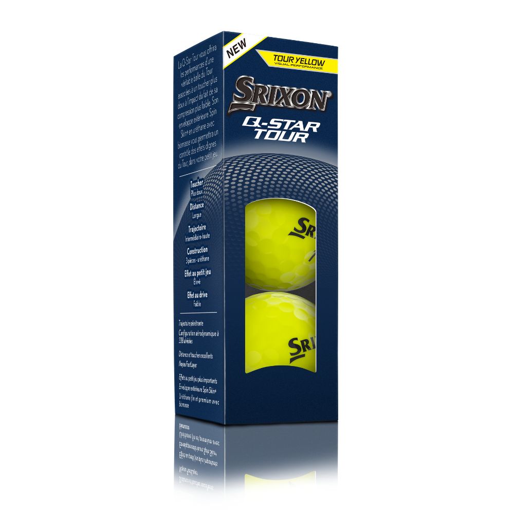Srixon Q Star Tour 6 Golf Balls 2026 - Yellow