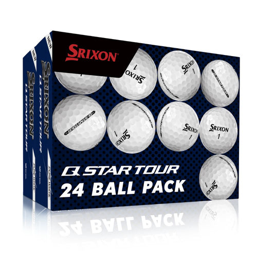 Srixon Q Star Tour Golf Balls Double Pack 24 Balls - White White
