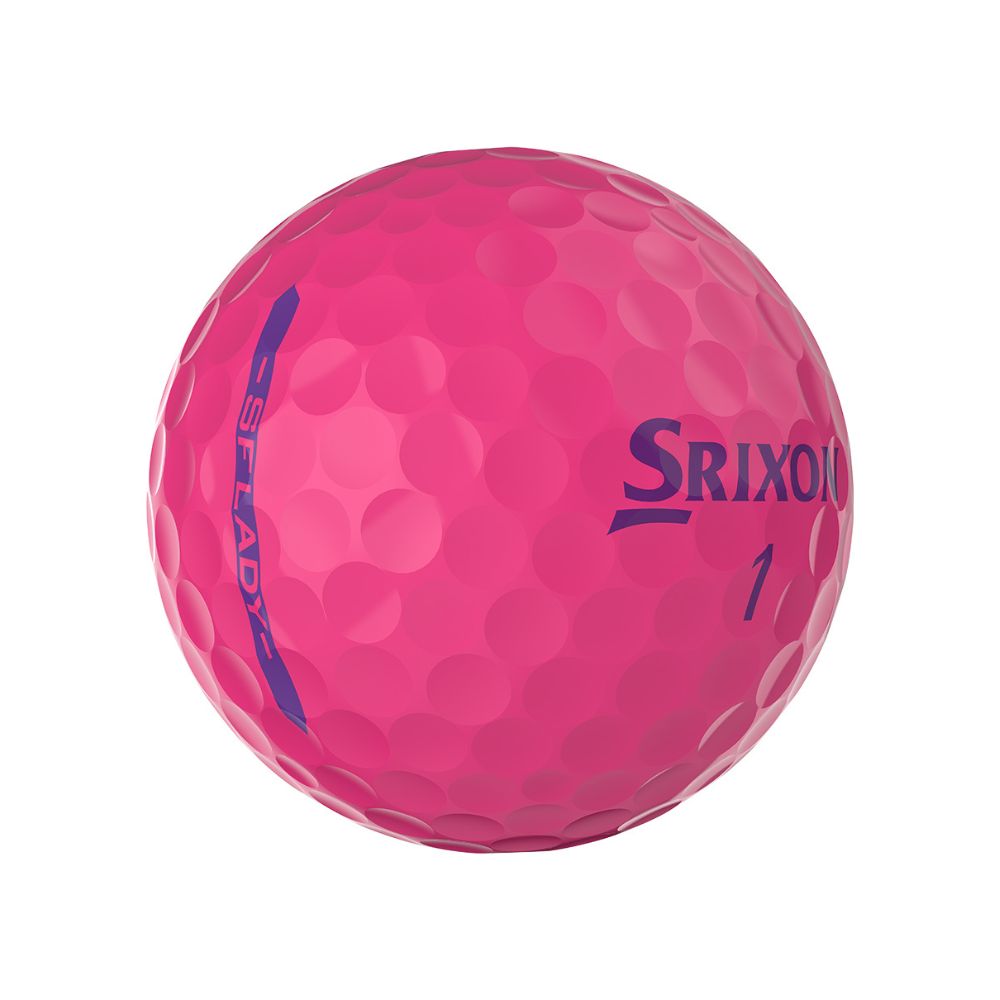 Srixon Soft Feel Lady Golf Balls 2025 - Pink