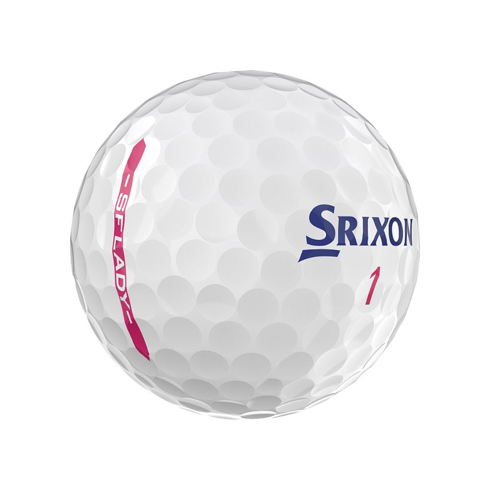 Srixon Soft Feel Lady Golf Balls 2025 - White