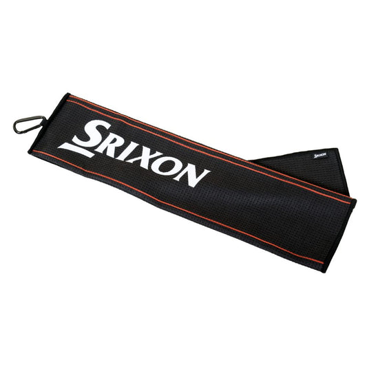 Srixon Tour Golf Bag Towel 2027 - Black Black