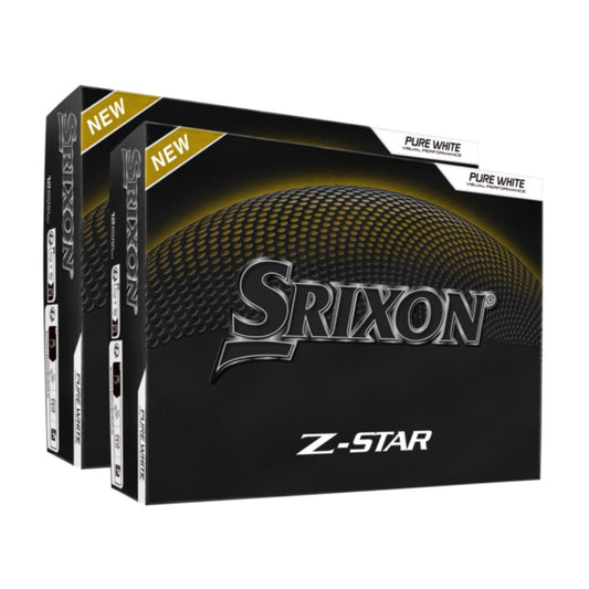 Srixon Z-Star Gen 9 Golf Balls 2 Dozen Pack - White Personalised