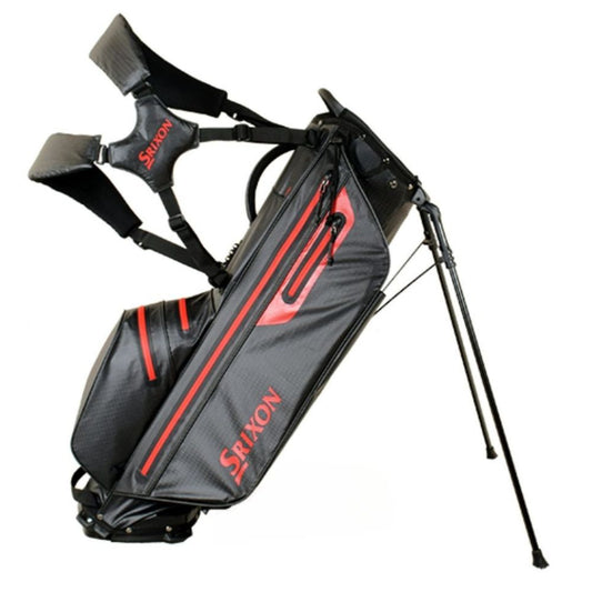 Srixon SRX Weatherproof Golf Stand Bag 2025 - Black / Red Black / Red
