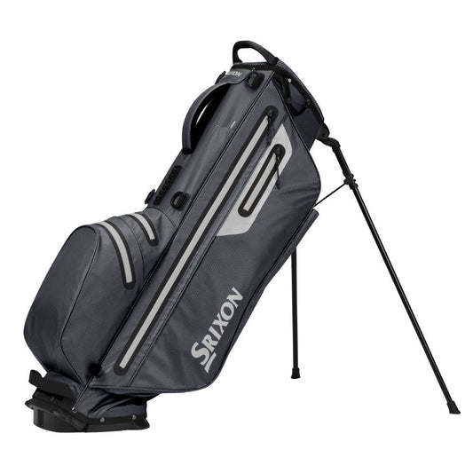 Srixon SRX Weatherproof Golf Stand Bag 2025 - Charcoal / Silver Charcoal / Silver