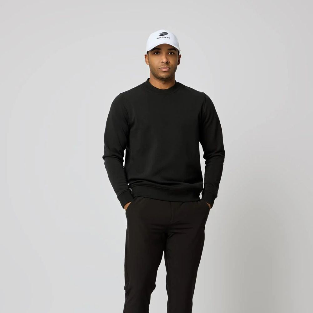 Stuburt Crane Mens Golf Sweater - Black
