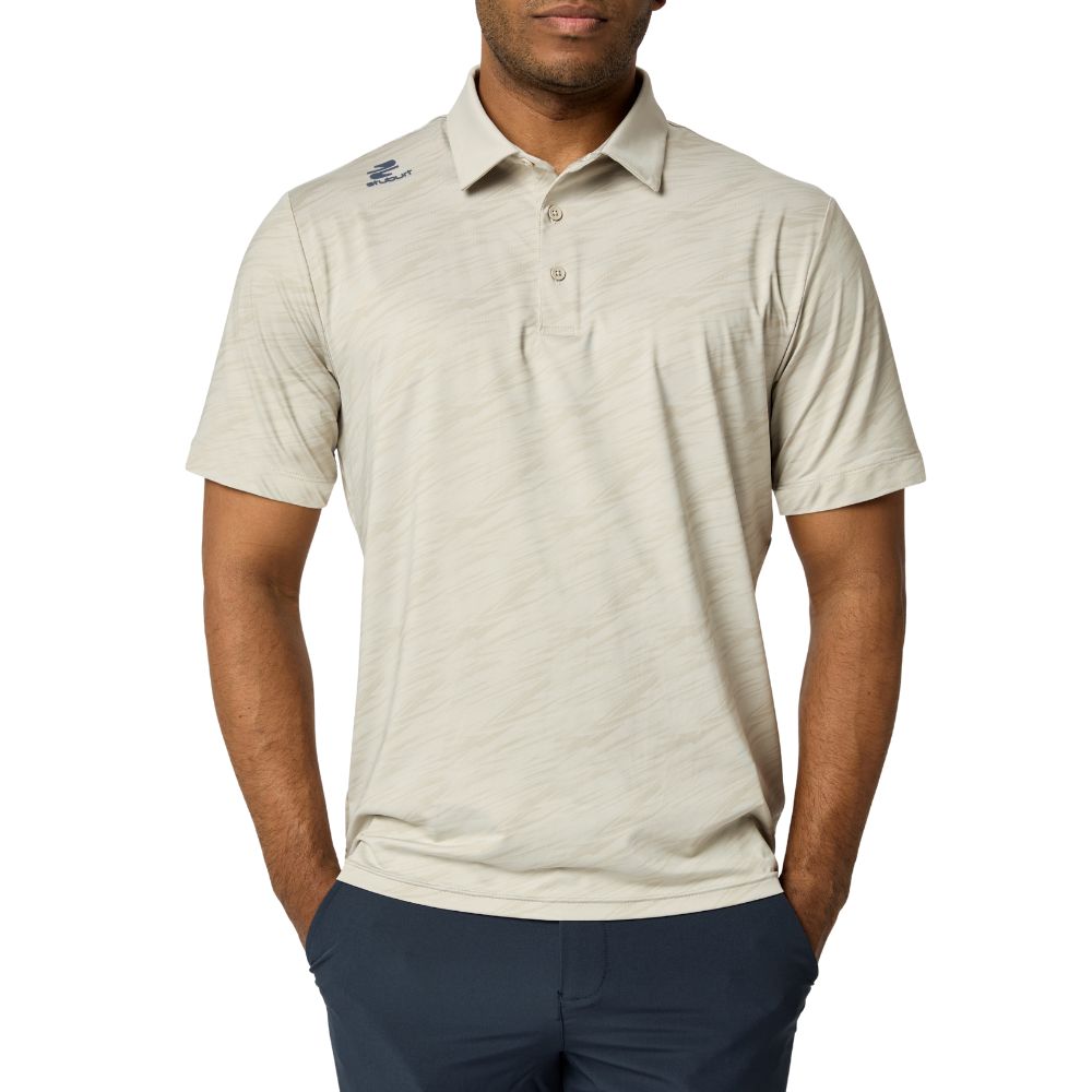 Sturburt Alicante Men's Golf Polo Shirt 2026 - Chalk