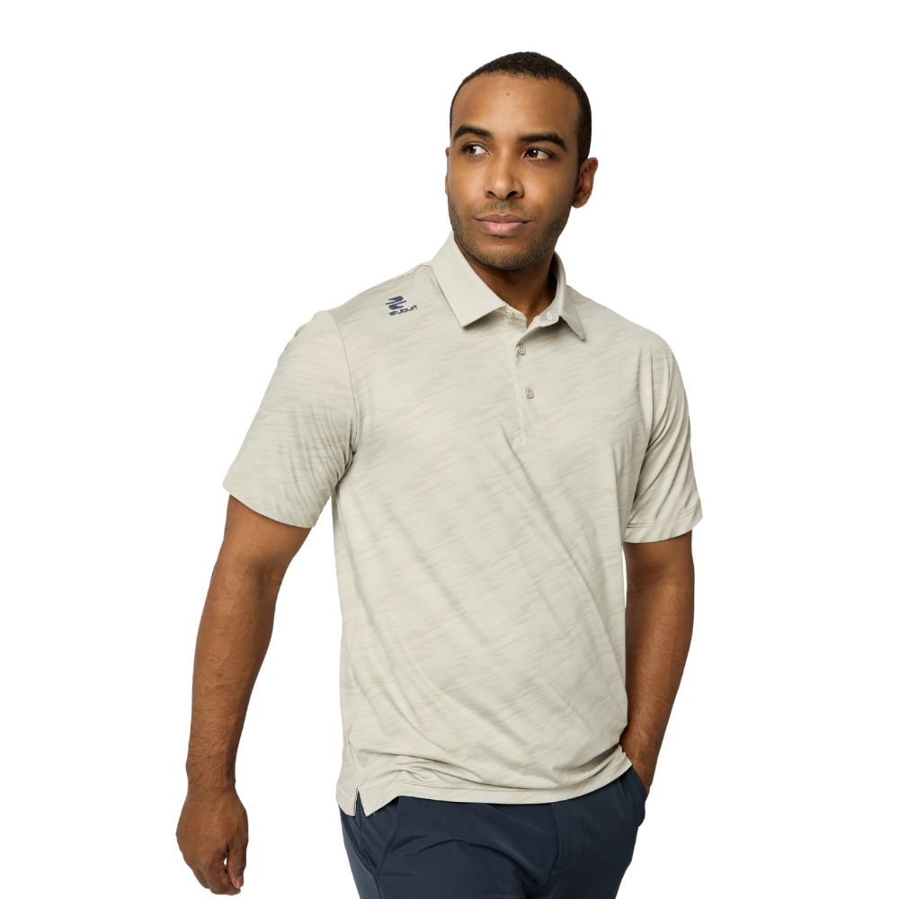 Sturburt Alicante Men's Golf Polo Shirt 2026 - Chalk