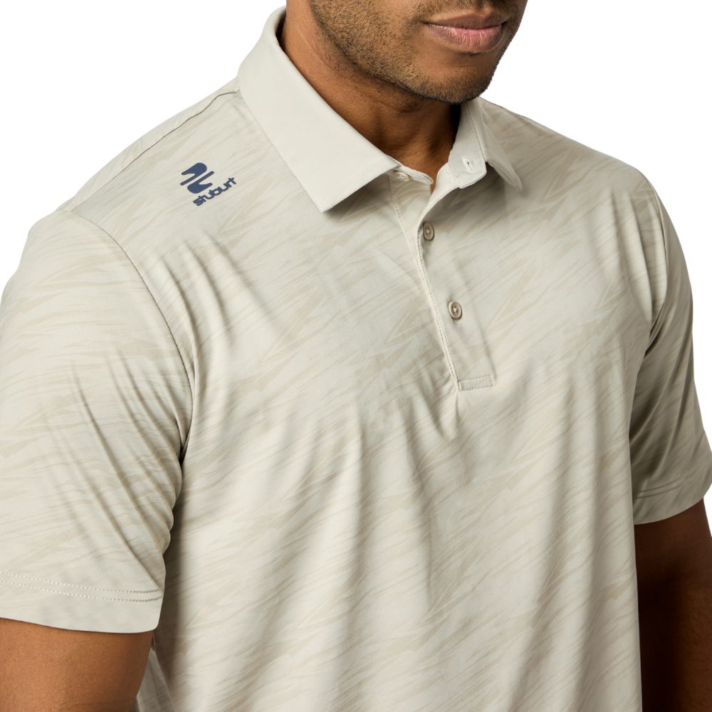 Sturburt Alicante Men's Golf Polo Shirt 2026 - Chalk