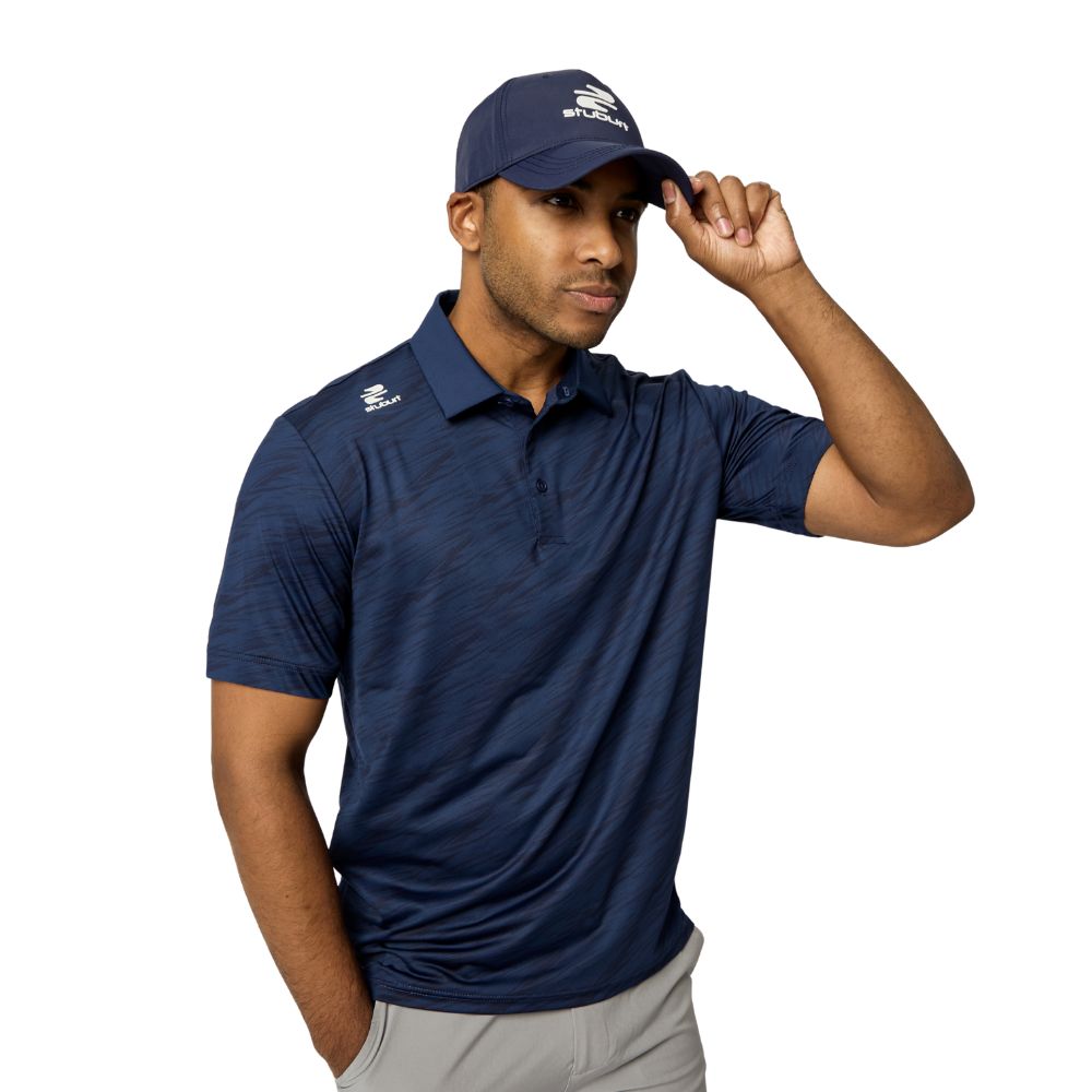Sturburt Alicante Men's Golf Polo Shirt 2026 - Navy