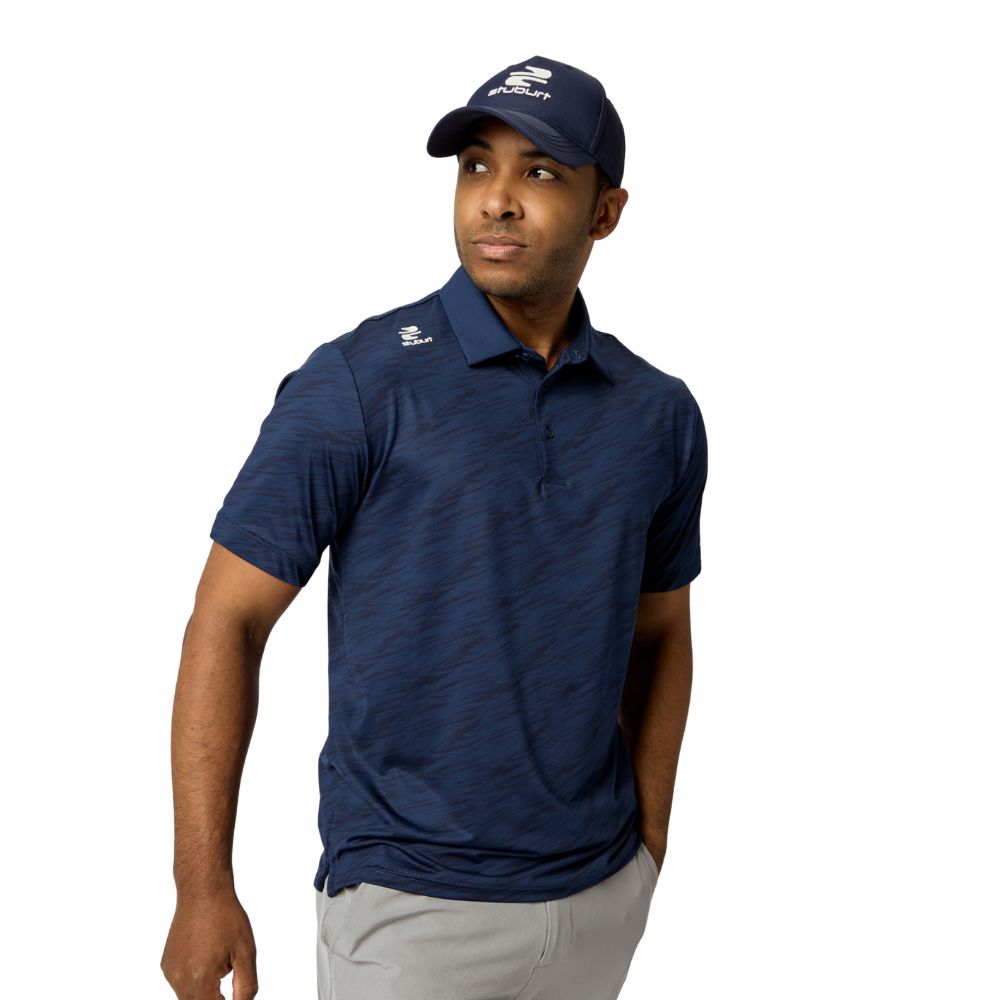 Sturburt Alicante Men's Golf Polo Shirt 2026 - Navy
