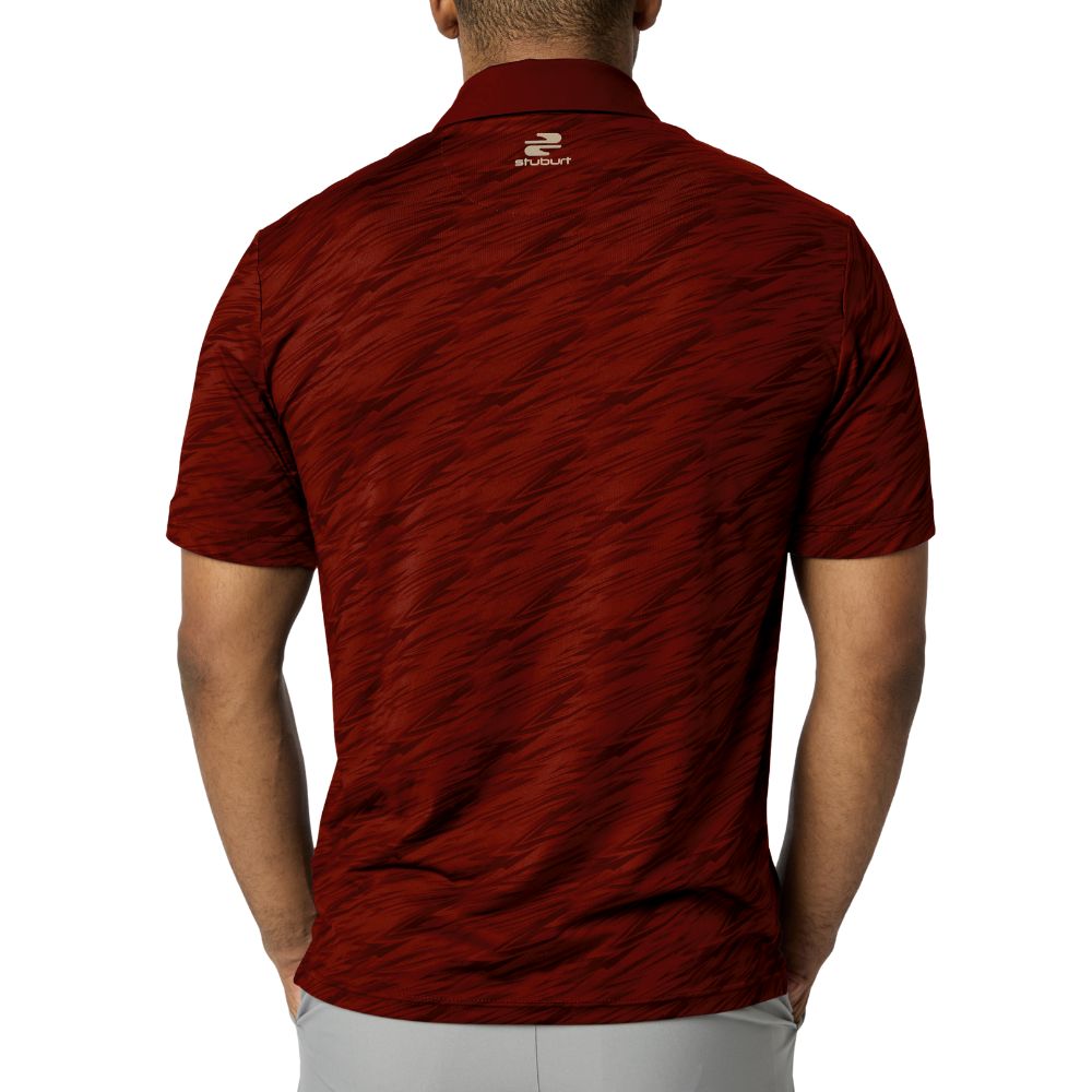 Sturburt Alicante Men's Golf Polo Shirt 2026 - Real Red