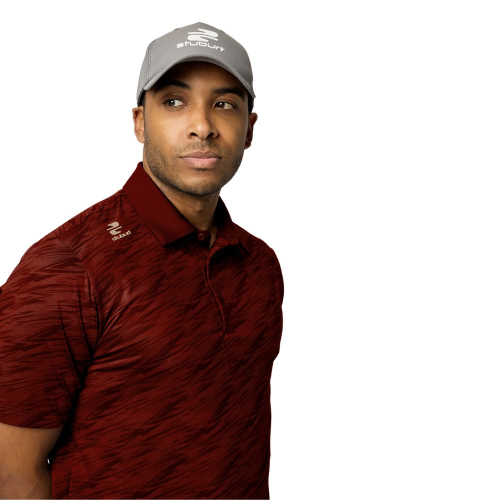 Sturburt Alicante Men's Golf Polo Shirt 2026 - Real Red