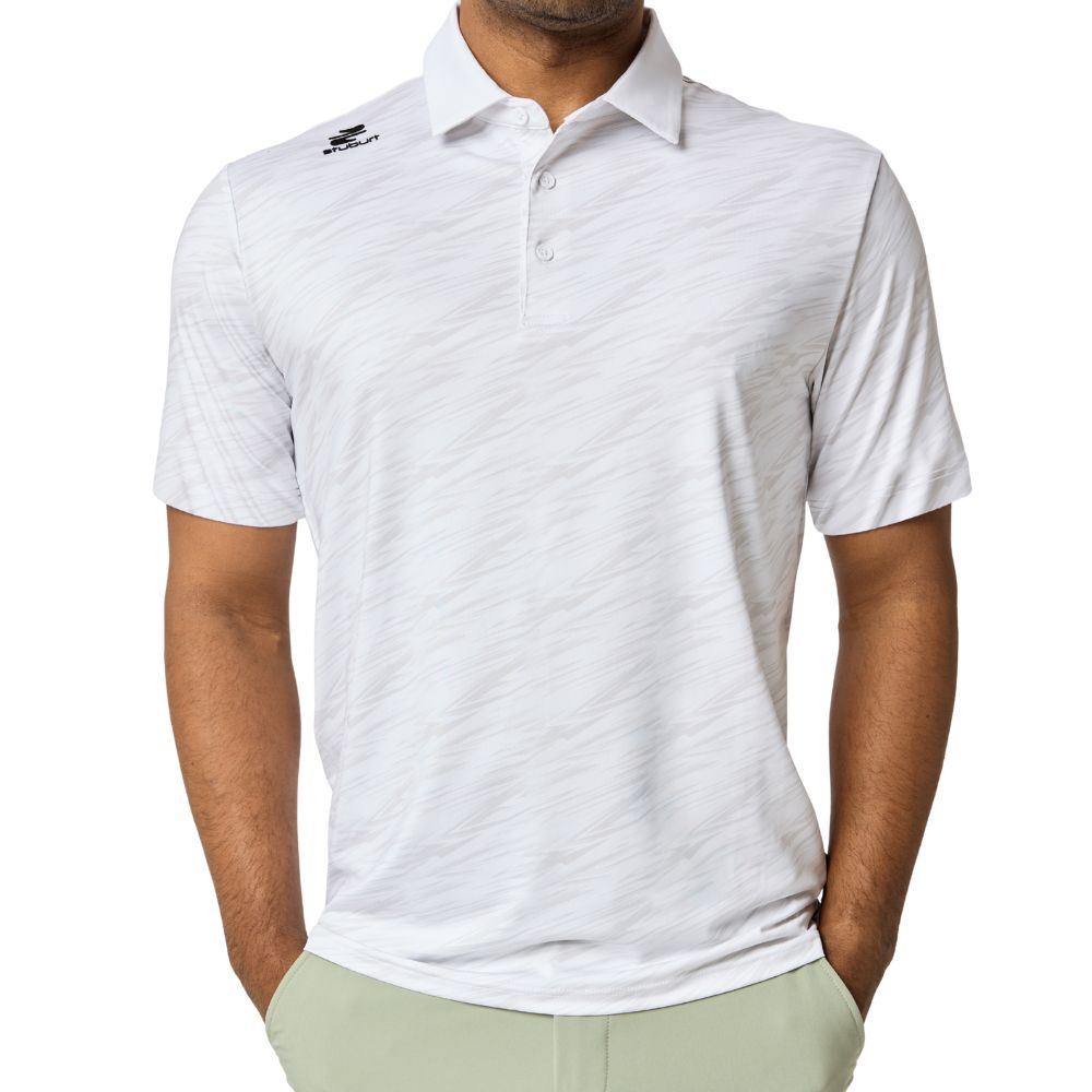Sturburt Alicante Men's Golf Polo Shirt 2026 - White