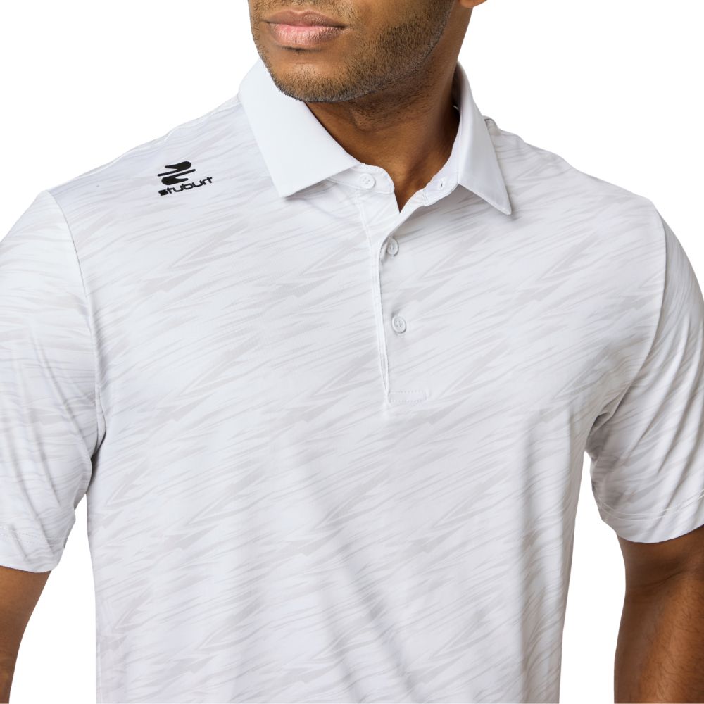 Sturburt Alicante Men's Golf Polo Shirt 2026 - White