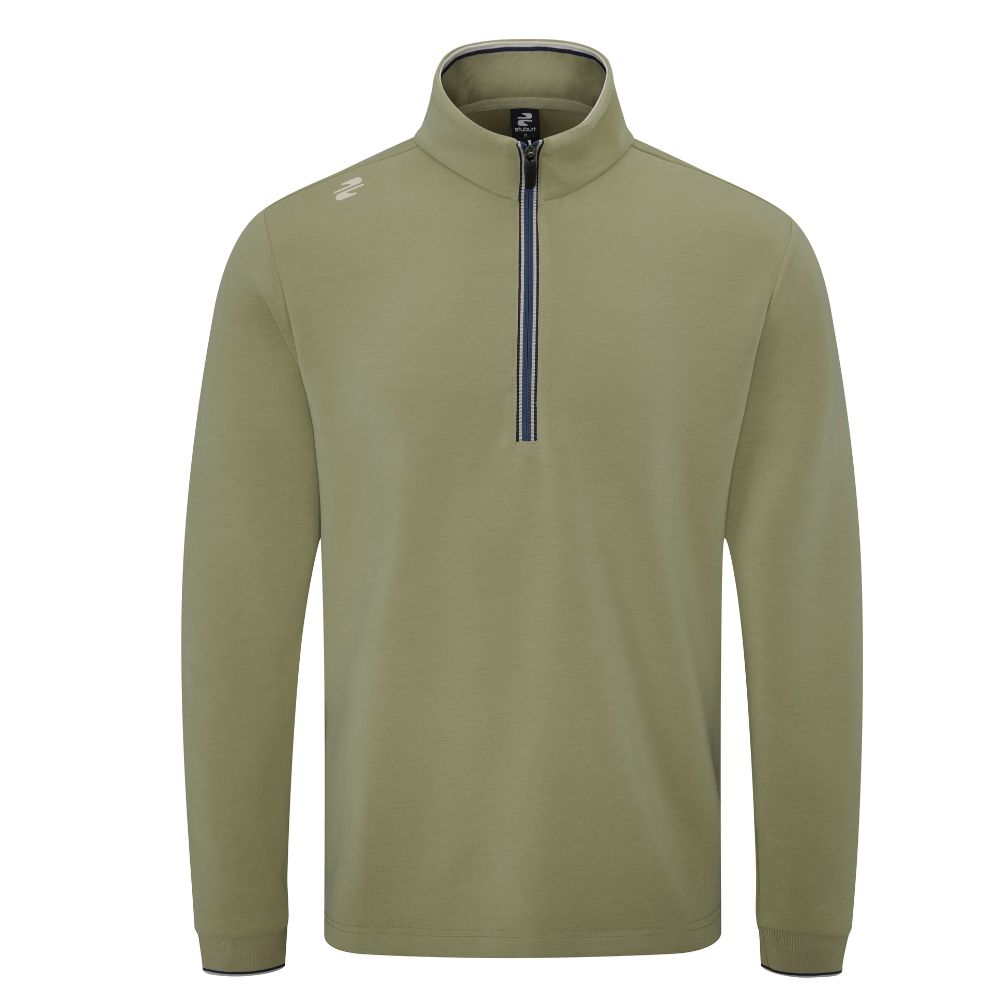Sturburt Arlo 1/2 Zip Men's Golf Top 2026 - Olive Olive M