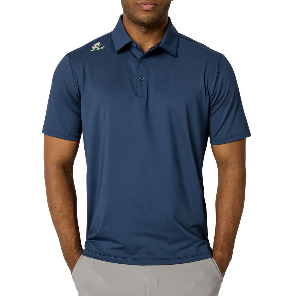 Sturburt Urban Performance Men's Golf Polo Shirt 2026 - Steel Blue