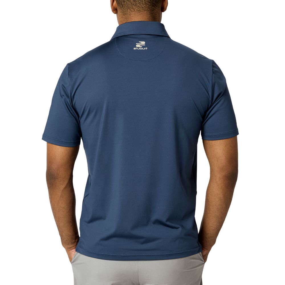 Sturburt Urban Performance Men's Golf Polo Shirt 2026 - Steel Blue