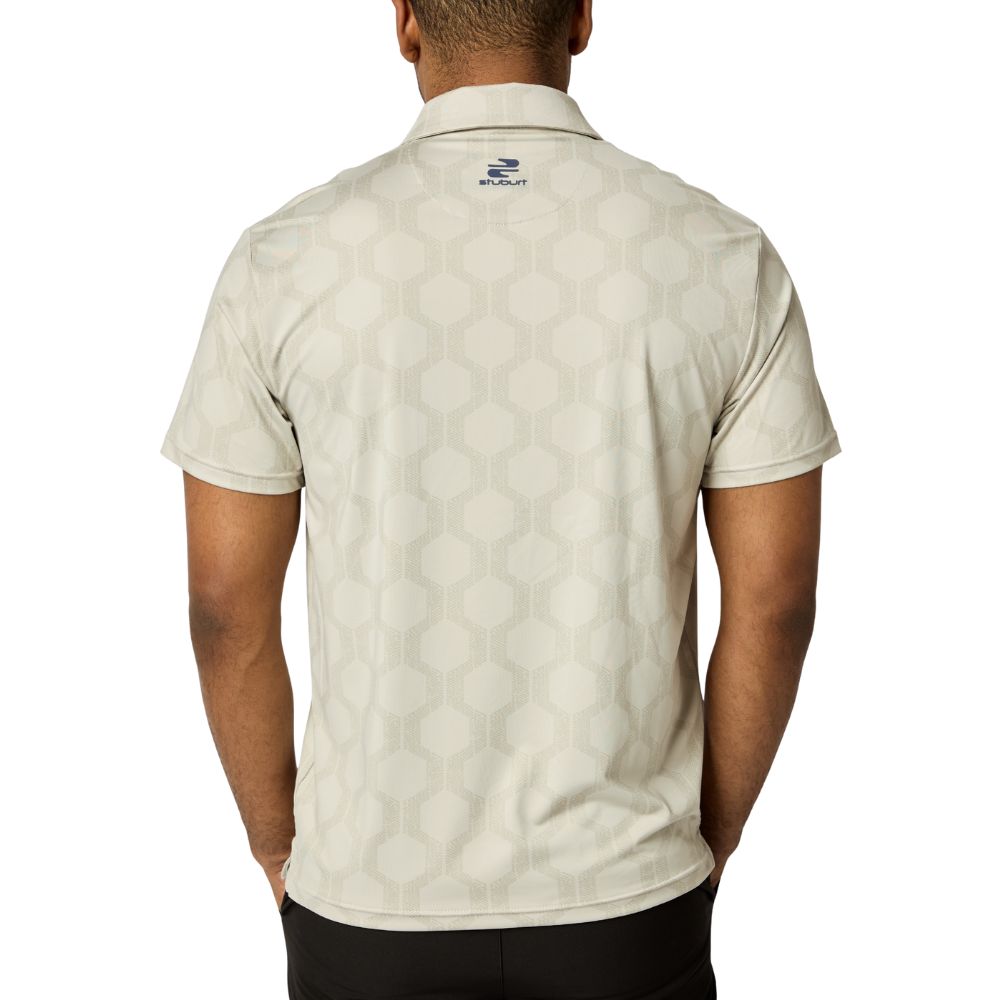 Sturburt Vibe Men's Golf Polo Shirt 2026 - Chalk
