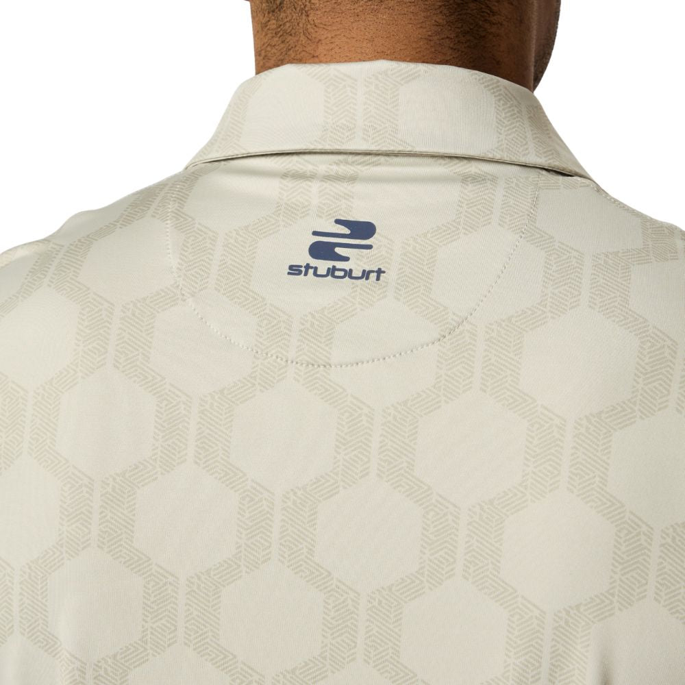 Sturburt Vibe Men's Golf Polo Shirt 2026 - Chalk