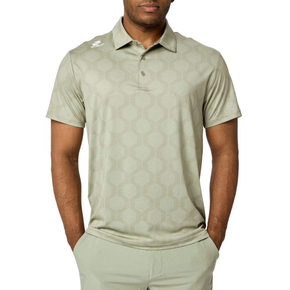 Sturburt Vibe Men's Golf Polo Shirt 2026 - Olive