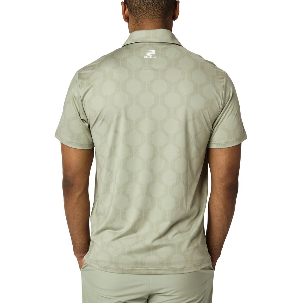Sturburt Vibe Men's Golf Polo Shirt 2026 - Olive