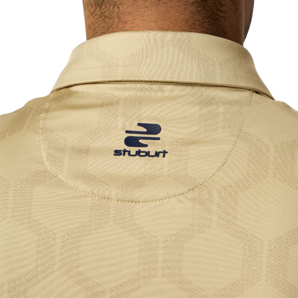 Sturburt Vibe Men's Golf Polo Shirt 2026 - Sand