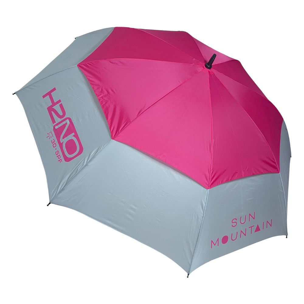 Sun Mountain H2NO Umbrella 2026 - Pink / Cadet Pink / Cadet