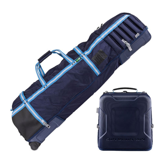 Sun Mountain Kube Golf Travel Cover - Navy / Cavalry Navy / Cavalry